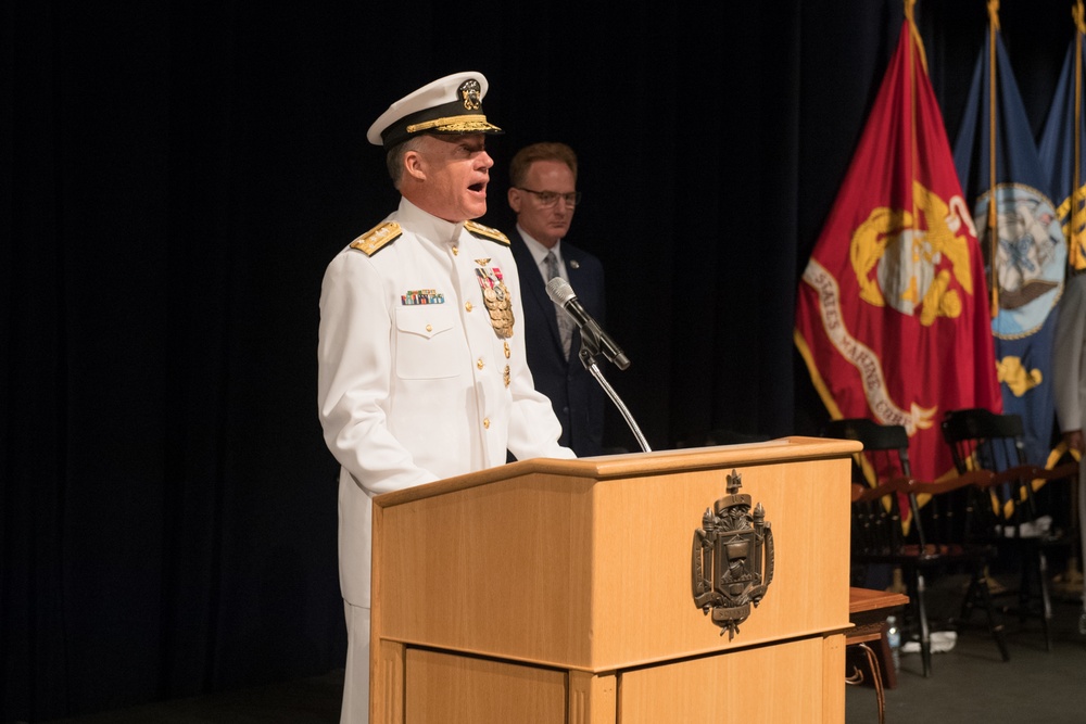 US Naval Academy Change of Command