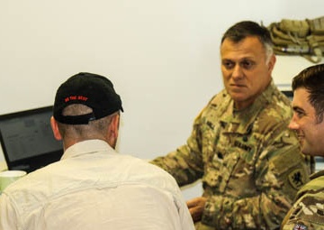 Royal Welsh Public Affairs and Photographers brief at NS19 MOC