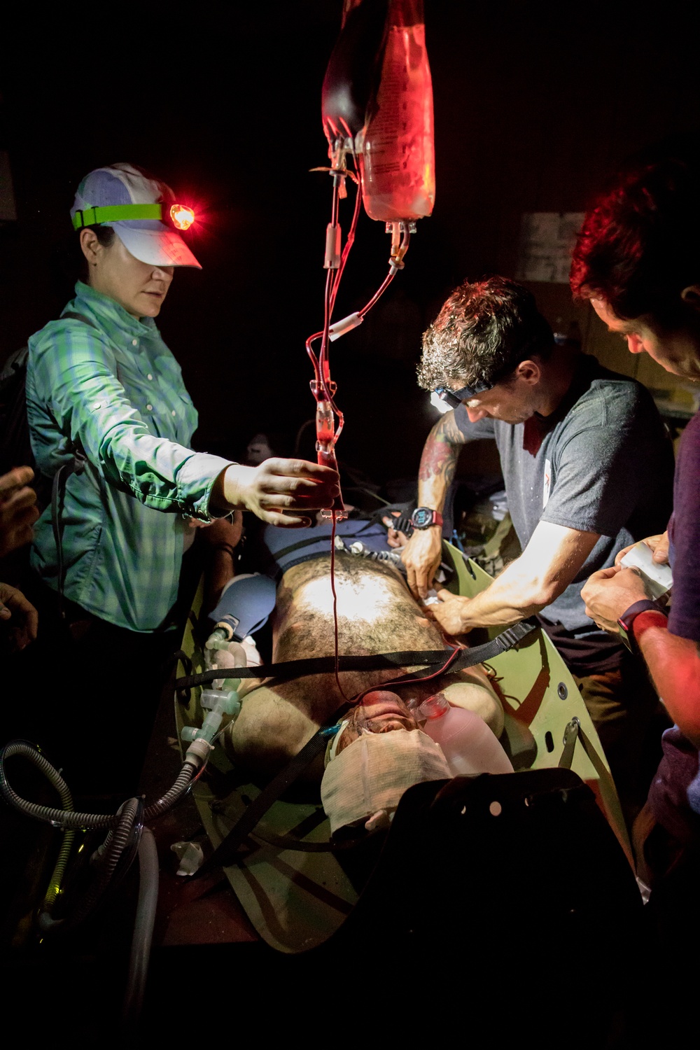 (Simulated for Training) Blood transfusion