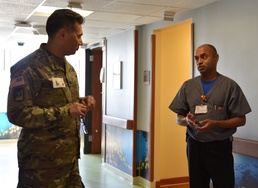 Womack leadership tours Cape Fear Valley pediatric ward to celebrate successful military-civilian partnership