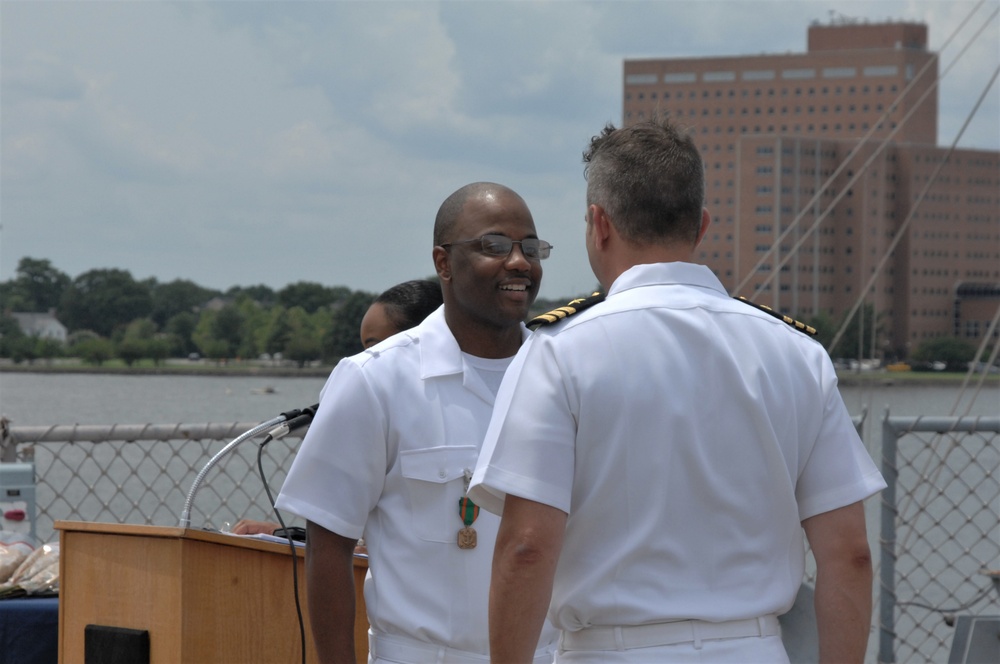 Naval Museum hosts a commissioning ceremony