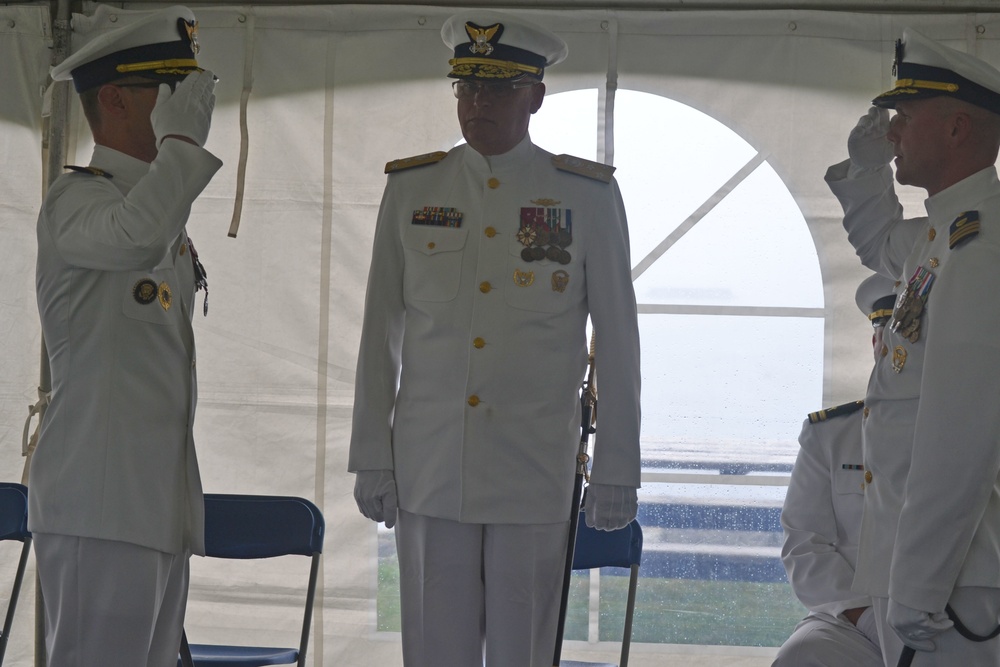 Coast Guard Cutter Campbell holds change-of-command ceremony