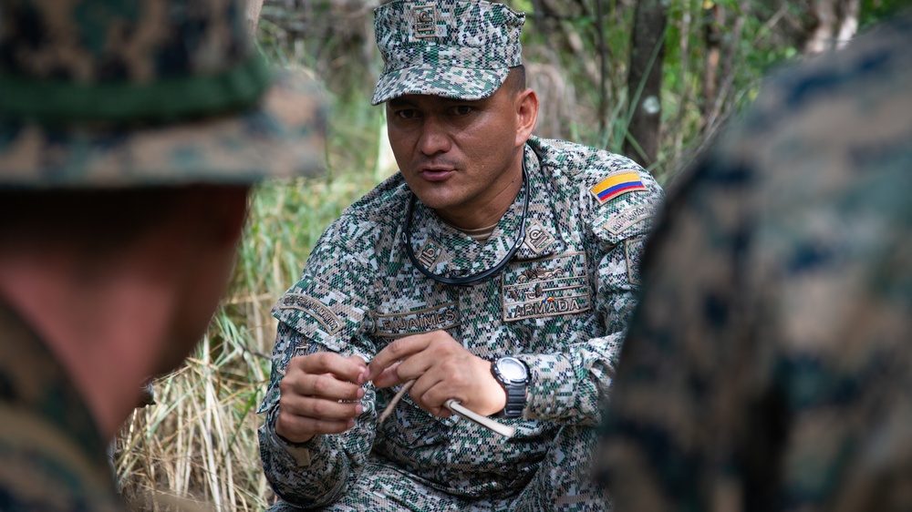 Brazilian, Colombian military leaders provide jungle training to U.S. service members