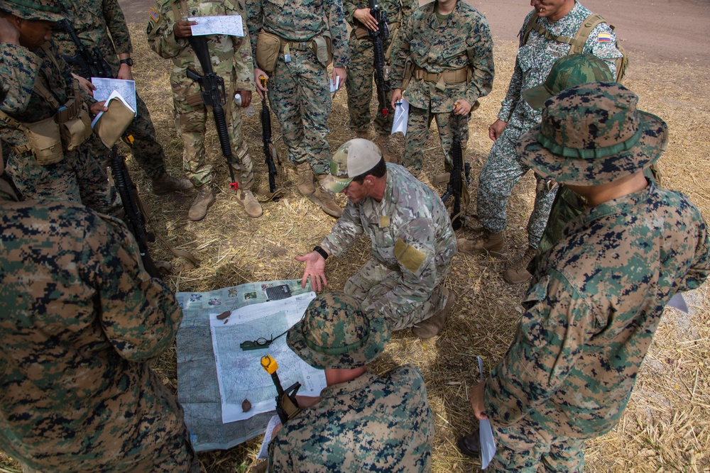 Brazilian, Colombian military leaders provide jungle training to U.S. service members