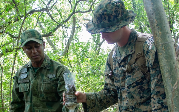 Brazilian, Colombian military leaders provide jungle training to U.S. service members