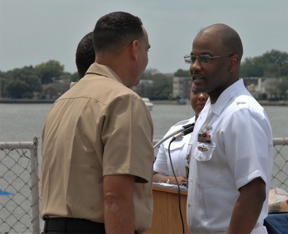 Naval Museum hosts a commissioning ceremony