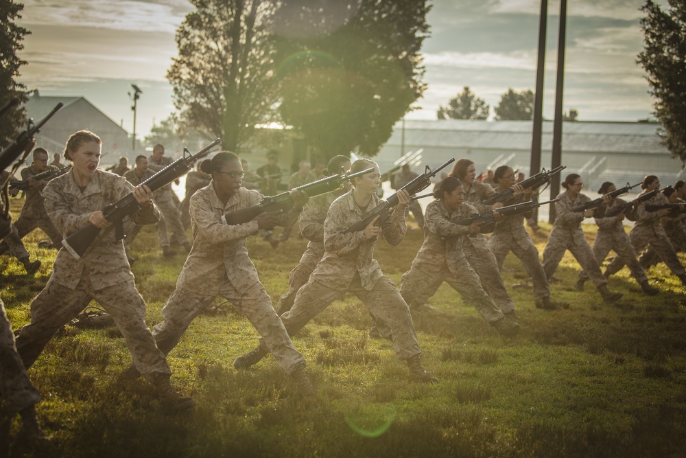 Marine Corps officer candidates train to be ethical warriors with the Marine Corps Martial Arts Program