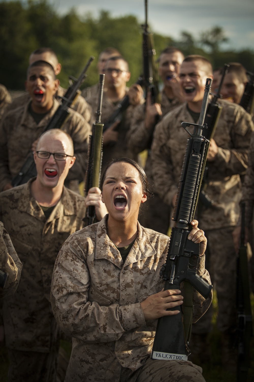 Marine Corps officer candidates train to be ethical warriors with the Marine Corps Martial Arts Program