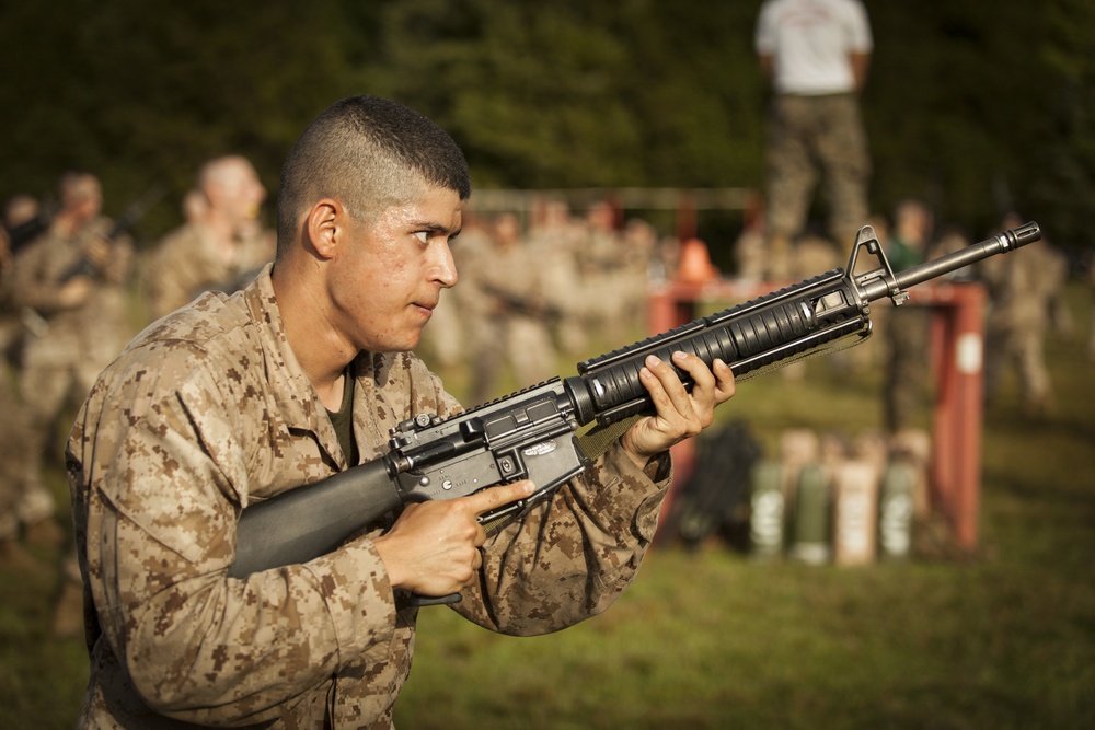 Marine Corps officer candidates train to be ethical warriors with the Marine Corps Martial Arts Program