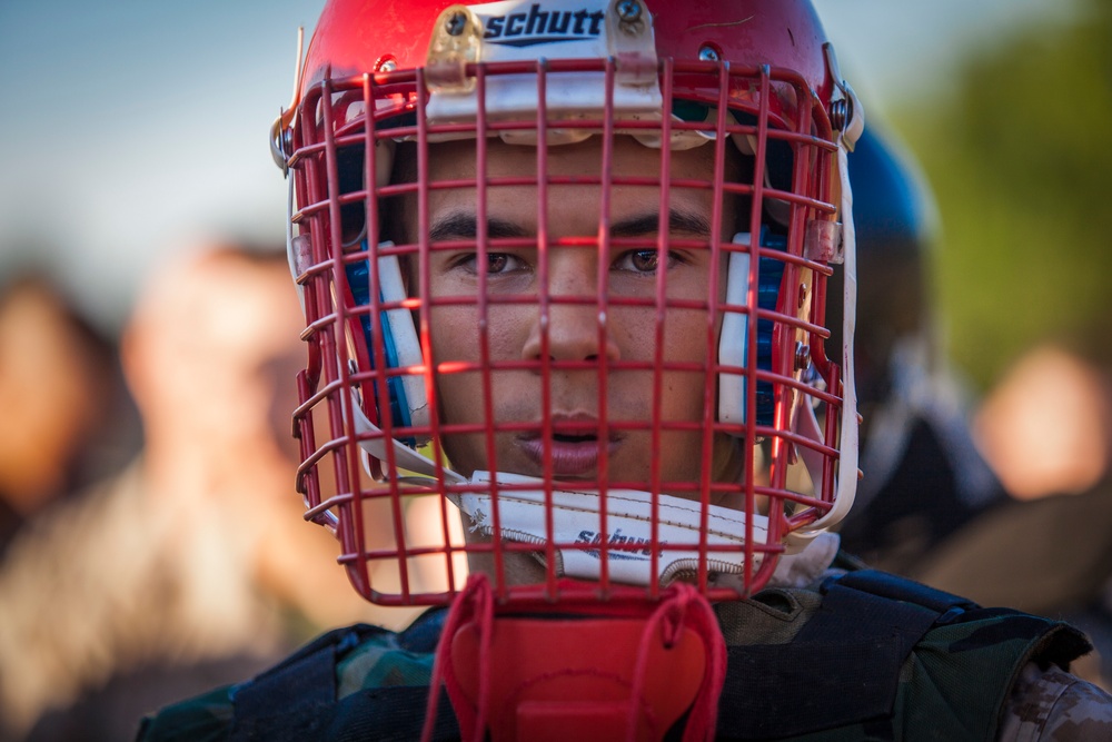 Marine Corps officer candidates train to be ethical warriors with the Marine Corps Martial Arts Program