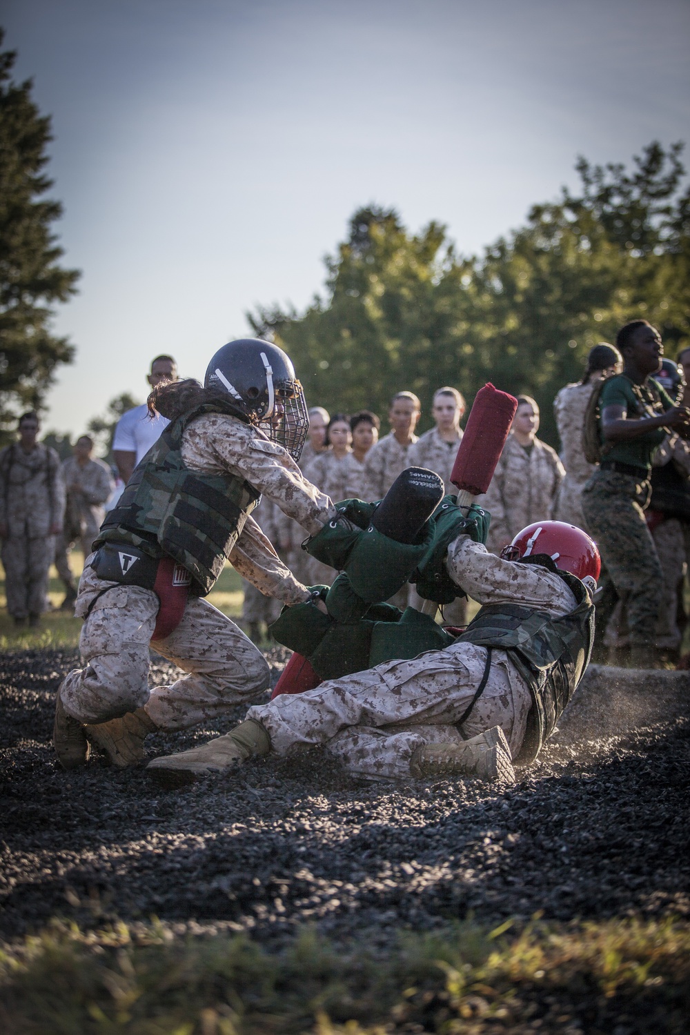 Marine Corps officer candidates train to be ethical warriors with the Marine Corps Martial Arts Program