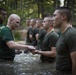 Marine Corps officer candidates earn their Eagle, Globe and Anchor