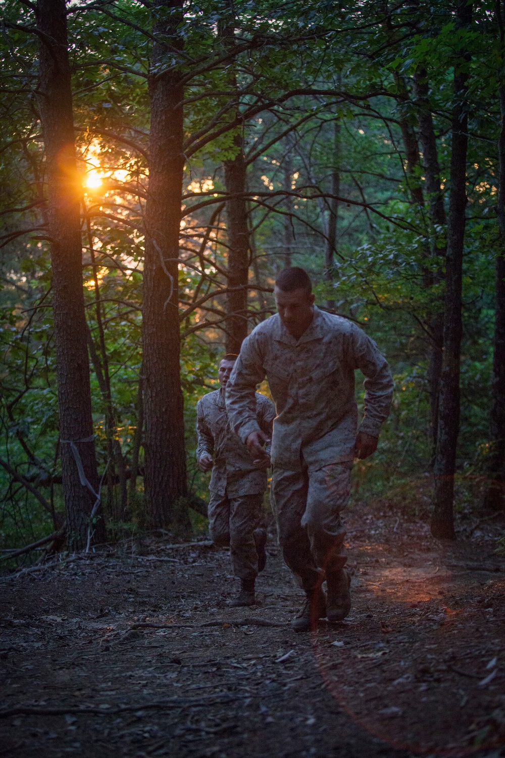 Marine Corps officer candidates commemorate the Montford Point Marines