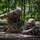 Marine Corps officer candidates practice fire and movement drills