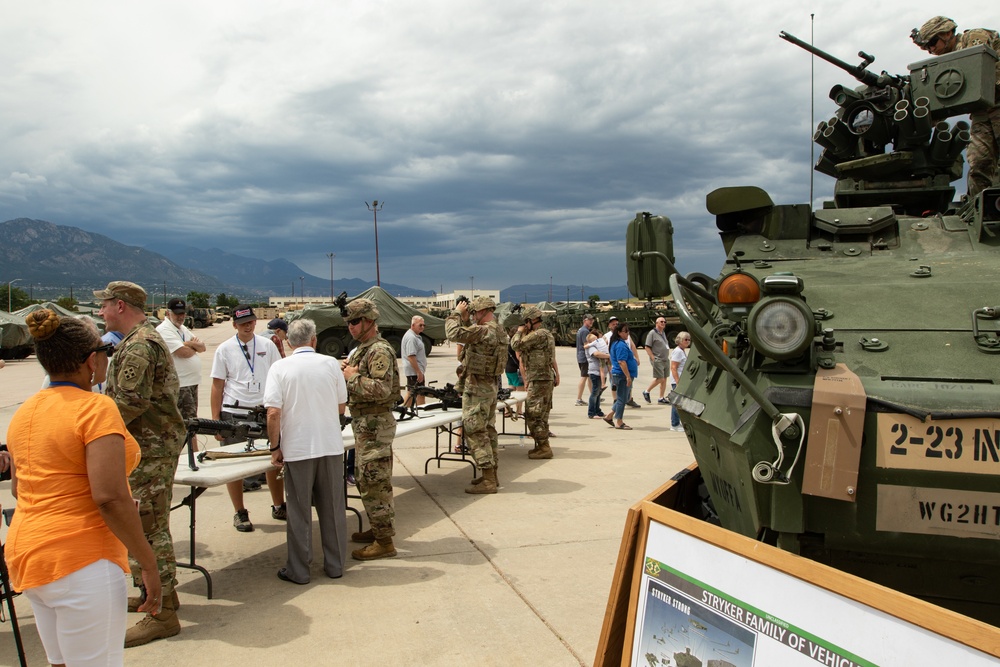 WWII veterans visit Fort Carson