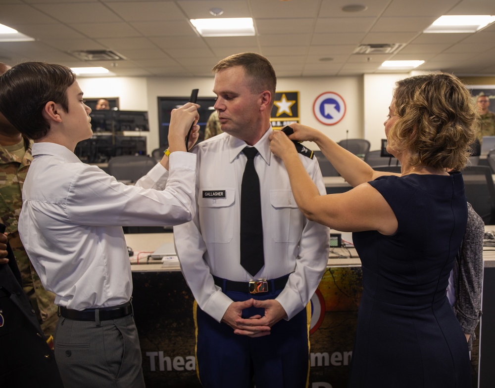 1st TSC Hosts a Promotion Ceremony