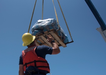 Coast Guard Cutter Steadfast Offload