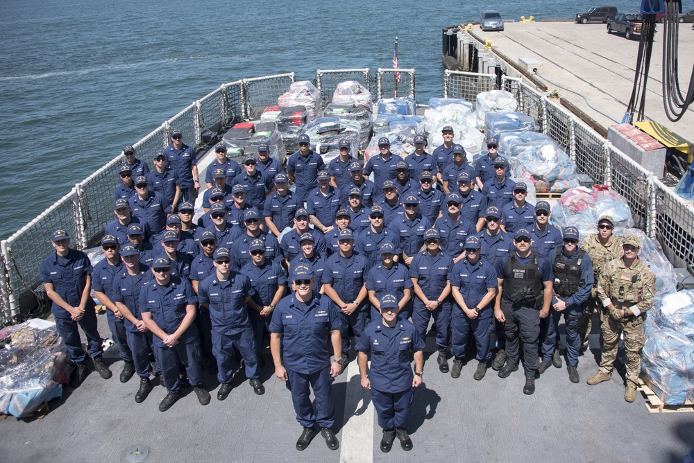 Coast Guard Cutter Steadfast Offload