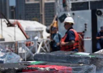 Coast Guard Cutter Steadfast Offload