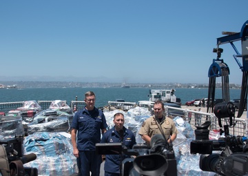 Coast Guard Cutter Steadfast Offload