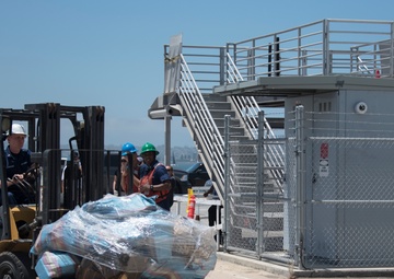 Coast Guard Cutter Steadfast offload