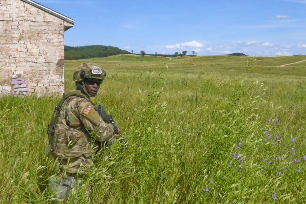 716th Quartermaster Company, Jersey City, New Jersey, during Global Medic training
