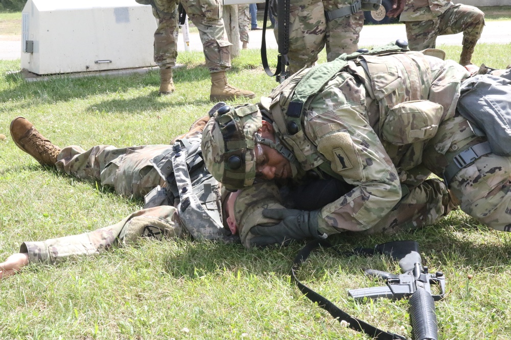 716th Quartermaster Company, Jersey City, New Jersey, during Global Medic