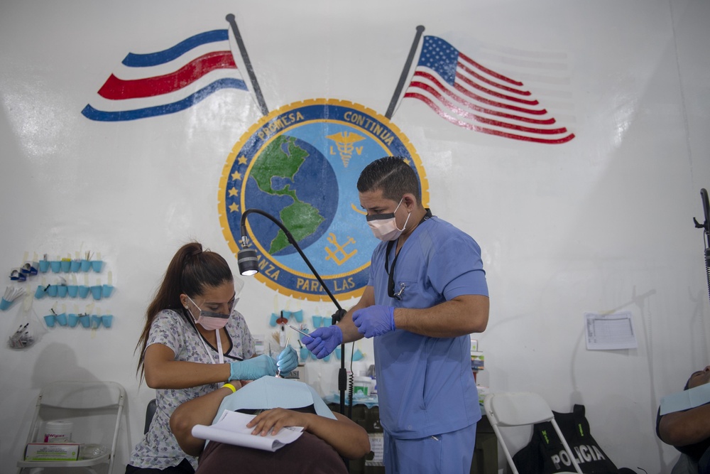 USNS Comfort Crew Treats Medical Patients