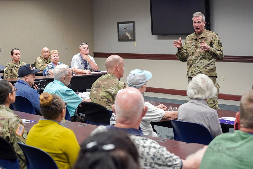 12th Armored Division World War II Veterans visit NORAD and U.S. Northern Command