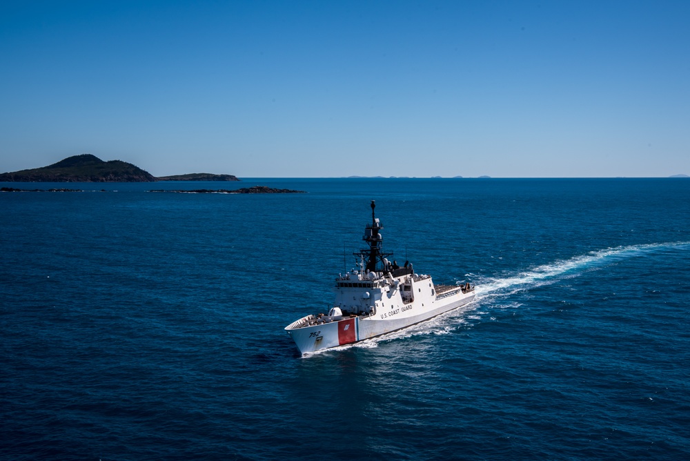 Coast Guard Cutter Stratton participates in Talisman Sabre 2019