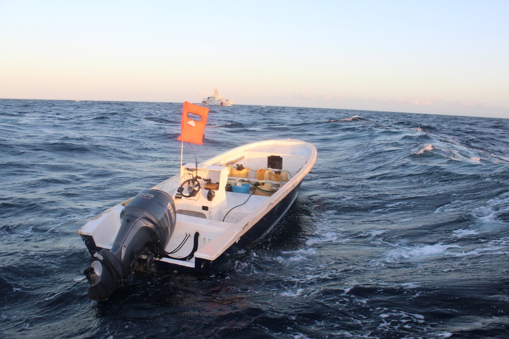 Coast Guard, Saint Vincent coast guard rescues 3 from disabled 20-foot vessel 52 miles west of Saint Lucia