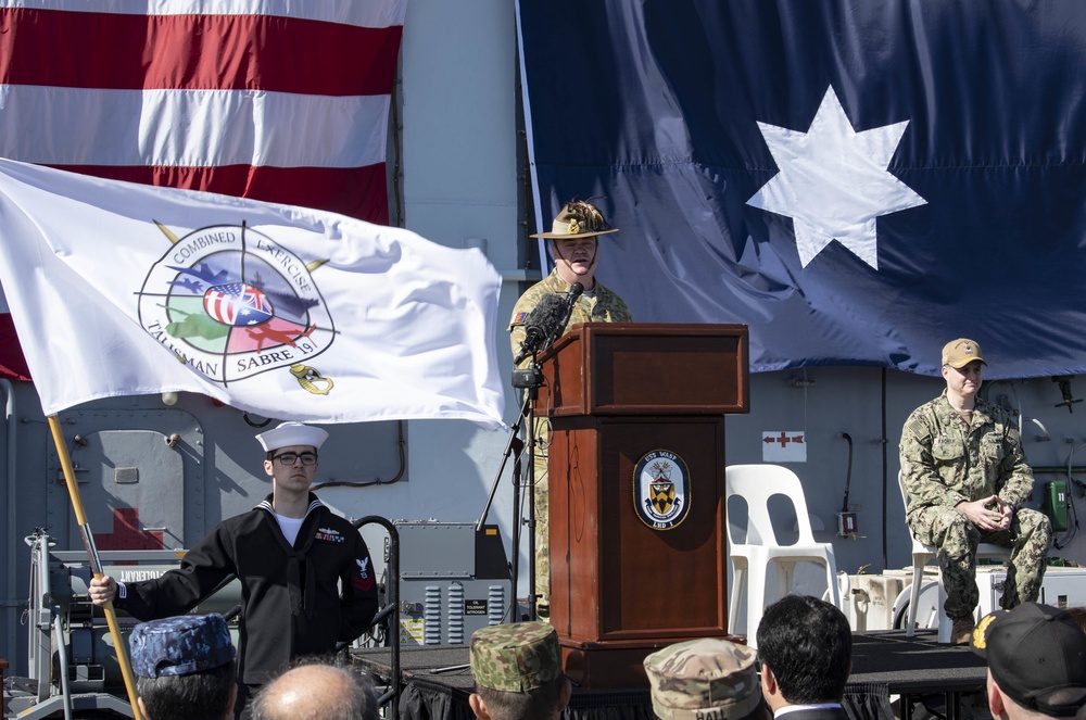 Talisman Sabre 2019 Concludes with Ceremony Aboard ESG Flagship