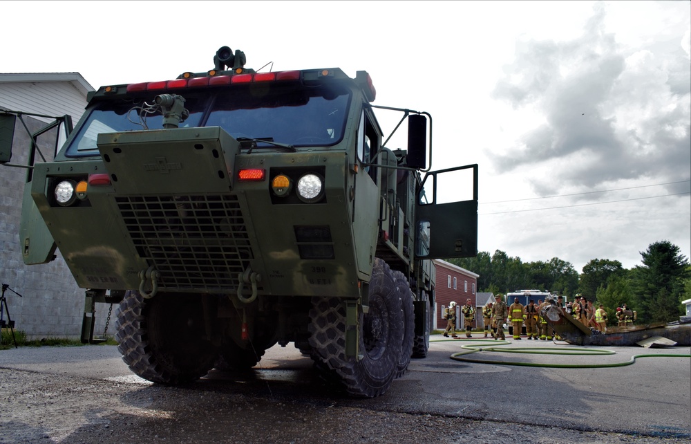 Medical mass casualty response exercise at Northern Strike 19