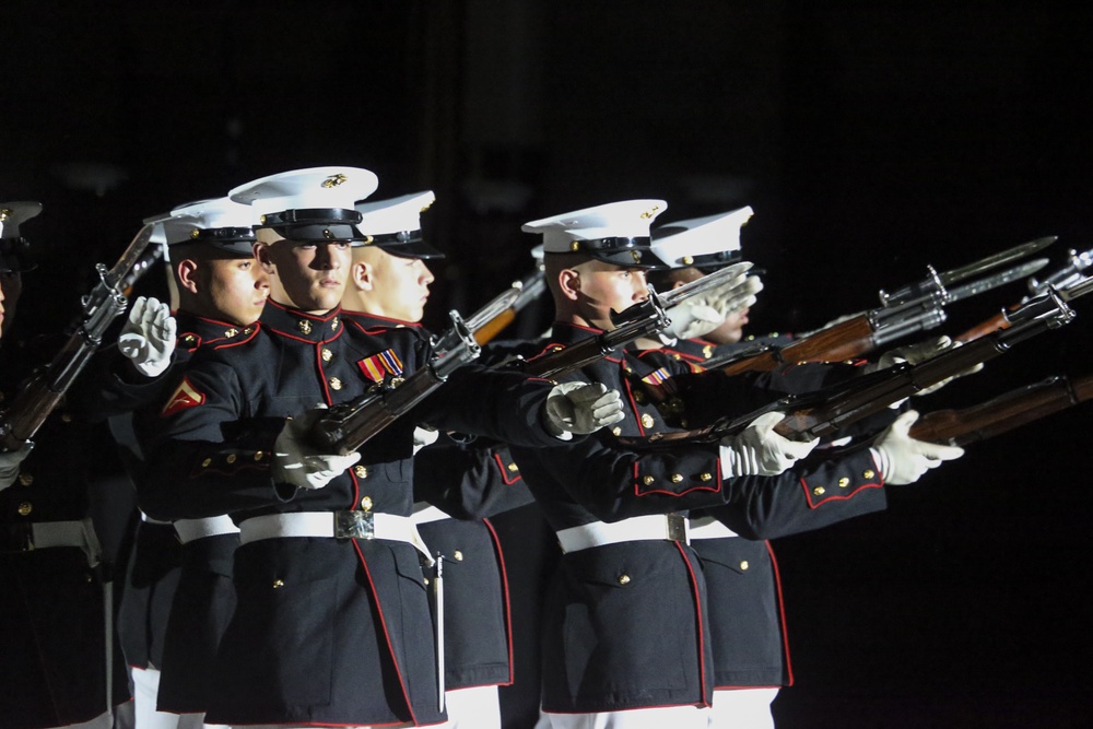 SNCO Friday Evening Parade