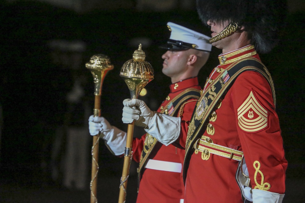 SNCO Friday Evening Parade