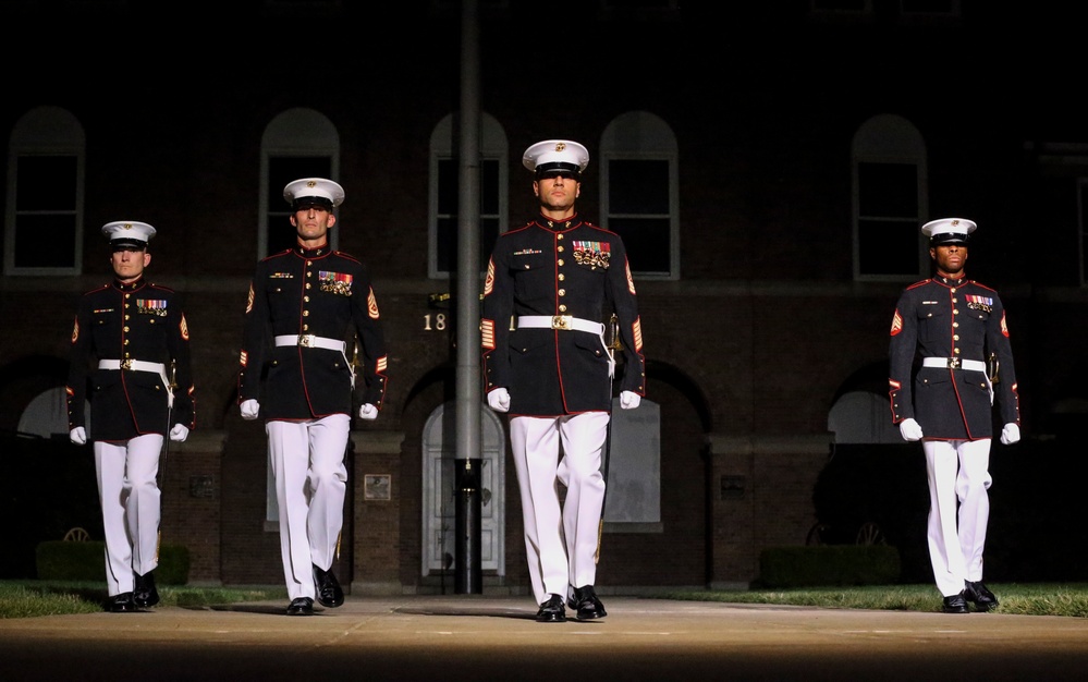 SNCO Friday Evening Parade