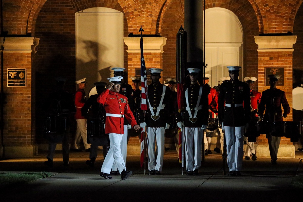 SNCO Friday Evening Parade