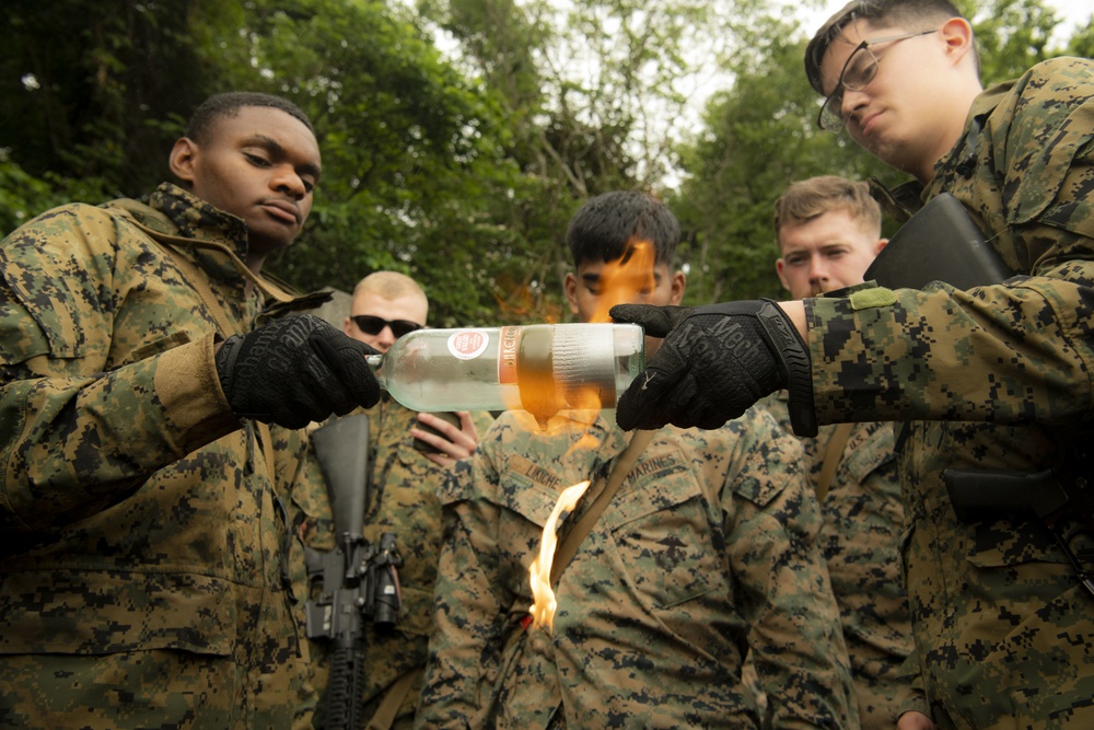 Here comes the boom: MWSS-171 Marines conduct demolition range