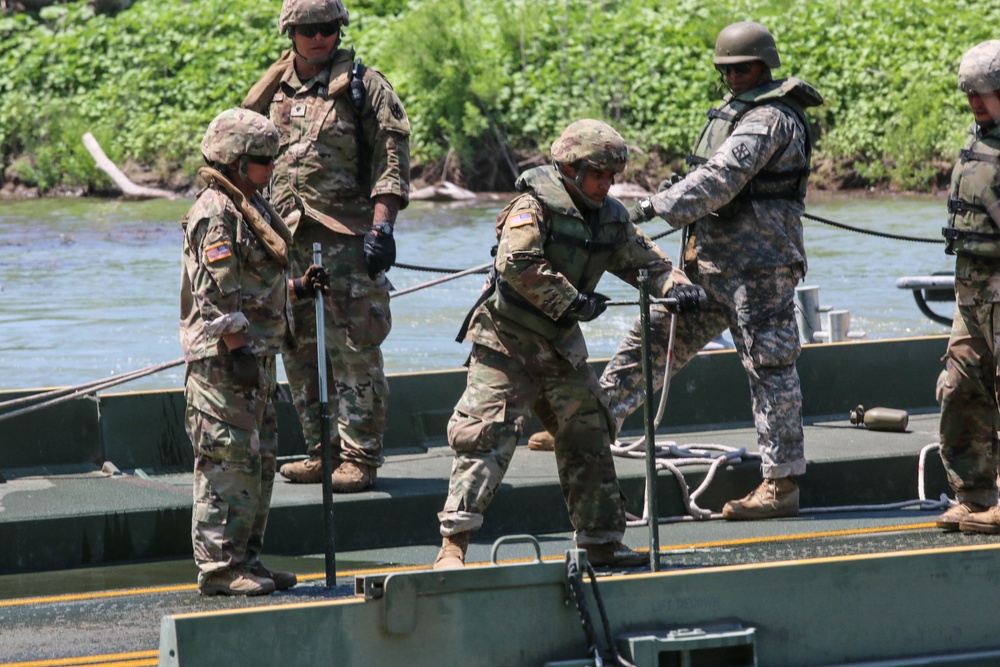 361ST MRBC conduct Bridge Operations during River Assault 19