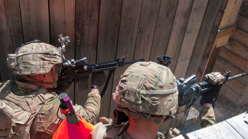 The 3rd Battalion 66th Armor Regiment and 1st Engineer Battalion of the 1st Armored Brigade Combat Team, 1st Infantry Division, conducted combined arms breach exercises