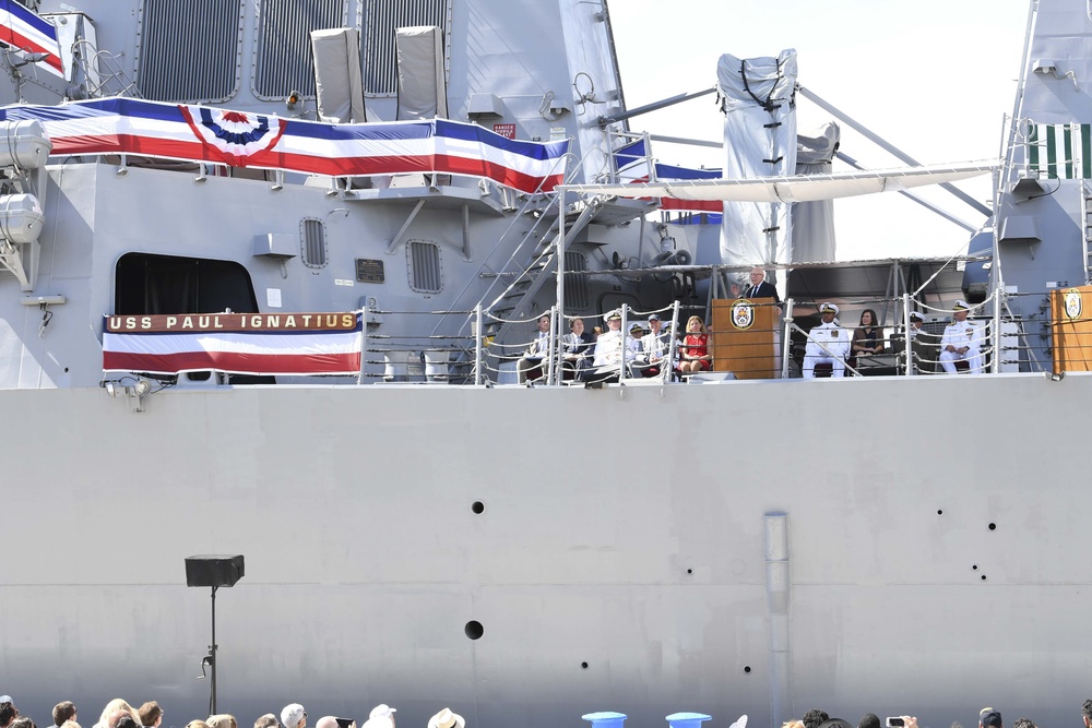 Warship USS Paul Ignatius (DDG 117) Brought to Life