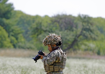 Journalist at Exercise Northern Strike 19