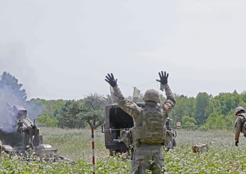Field Artillery at Exercise Northern Strike 19