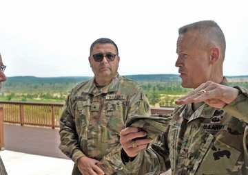 First Army Visits Exercise Northern Strike 19