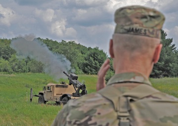 First Army Visits Exercise Northern Strike 19