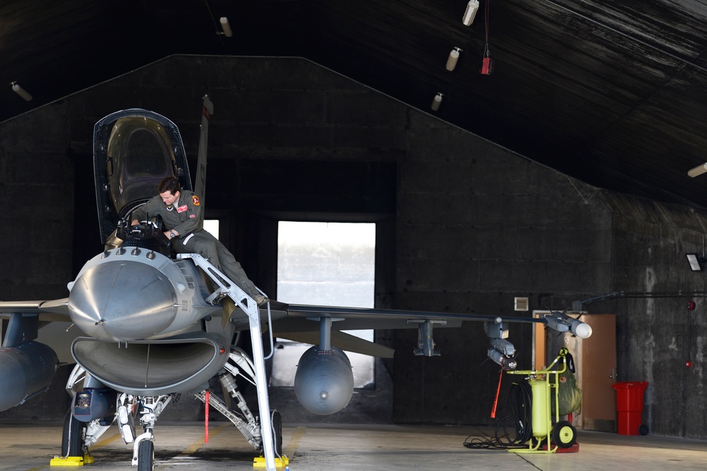 IAS19 crew conducts scramble training