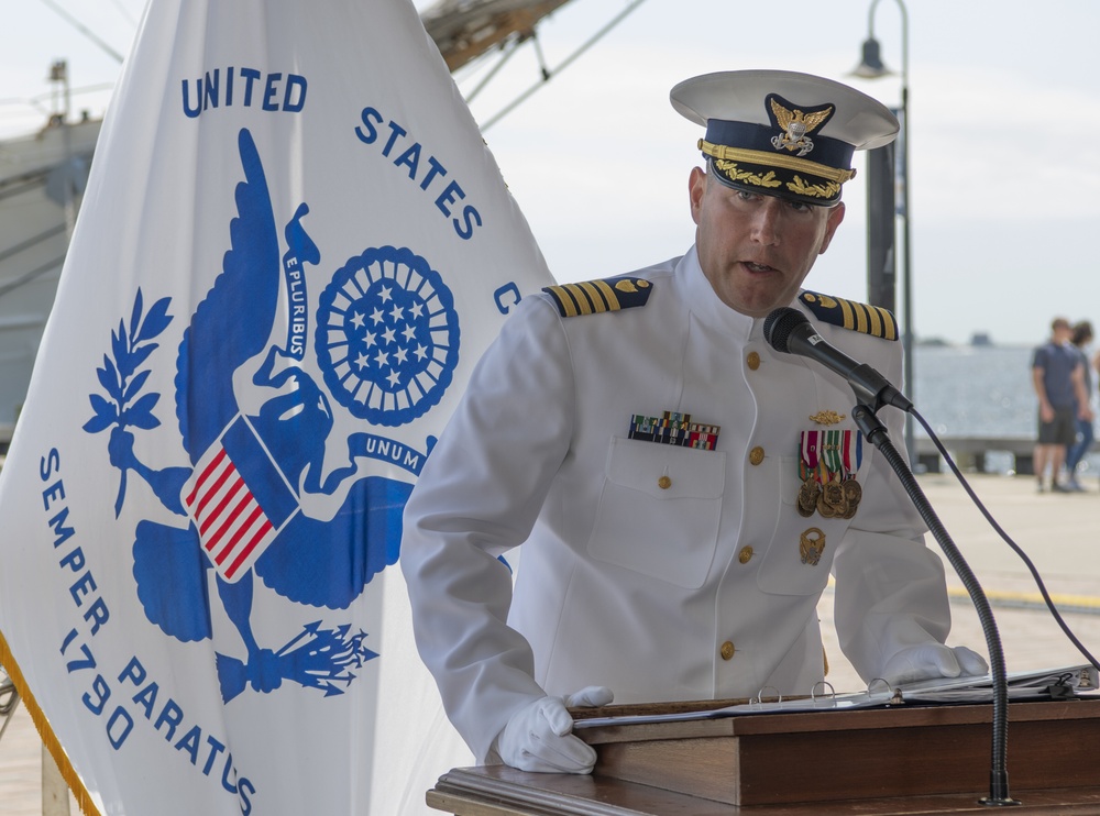 USCGC Eagle Change of Command