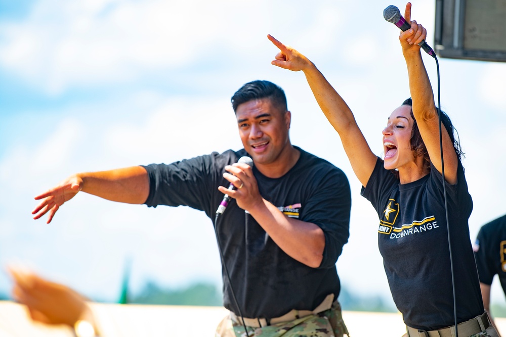 Downrange performs at 2019 World Scout Jamboree