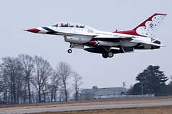 Attention to detail: Thunderbird visits Grissom ahead of airshow