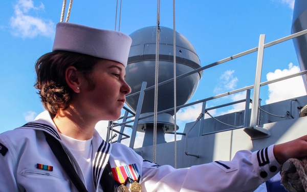 Warship USS Paul Ignatius (DDG 117) Brought to Life